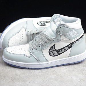 newNike flying man jordan 1 high top basketball sh